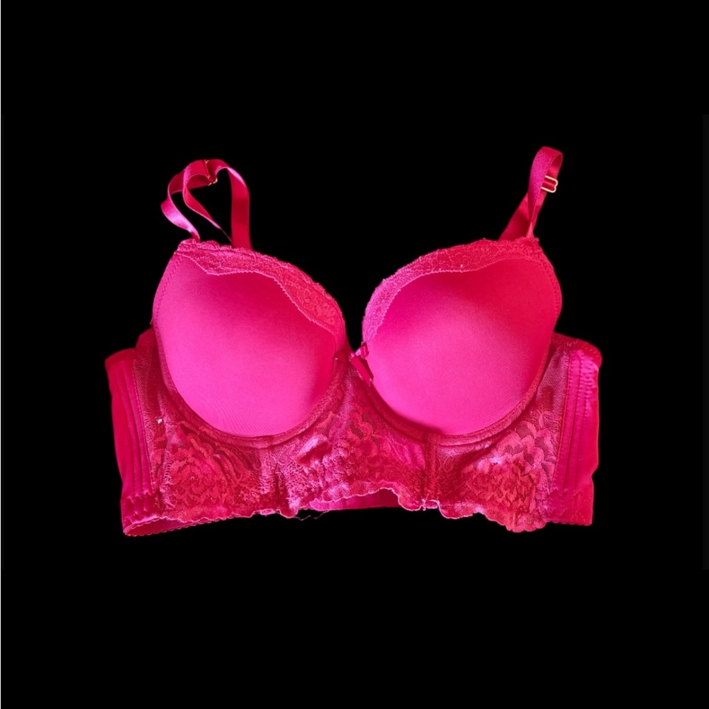 pink balconette parfait bra :3